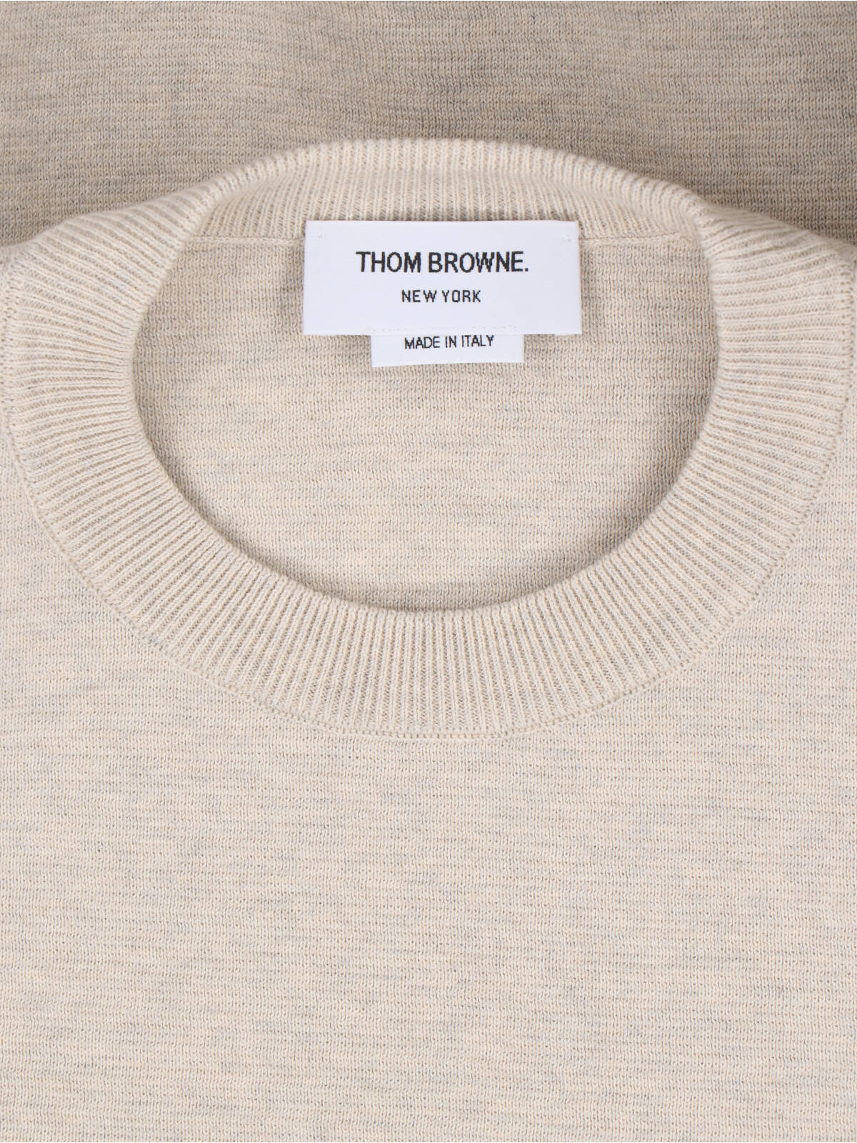 Thom Browne Sweaters Beige Cotton