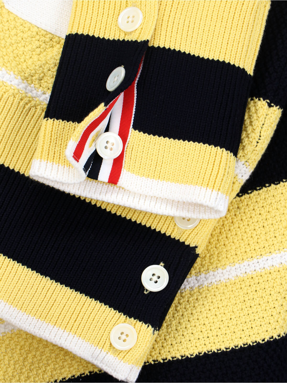 Thom Browne Sweaters Yellow Cotton