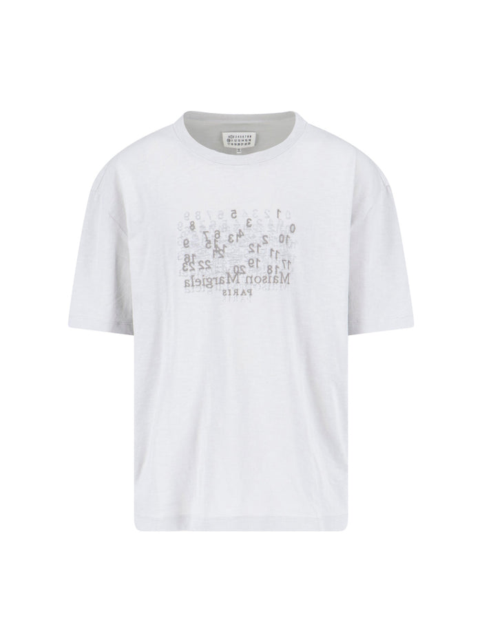 Maison Margiela T-shirts and Polos Grey Cotton