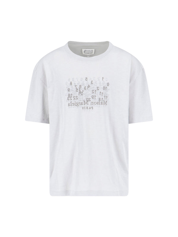 Maison Margiela 100% Cotton t-shirt in white