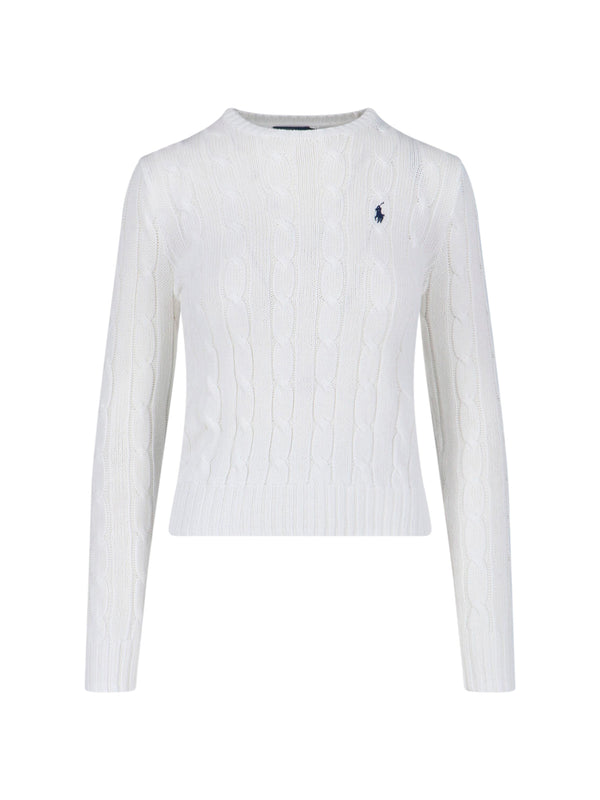 Polo Ralph Lauren 100% Cotton sweater in white