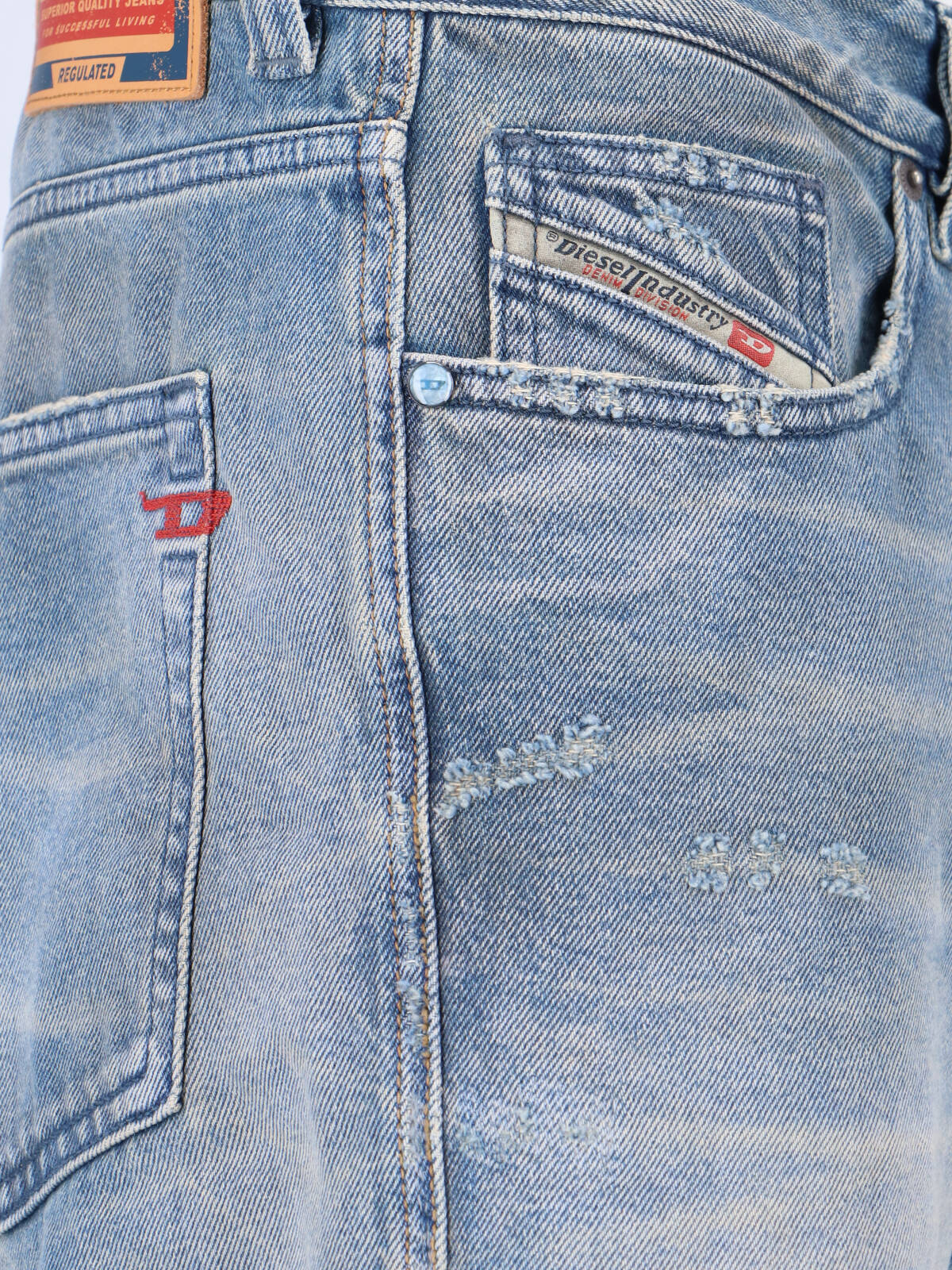 Diesel Jeans Blue Cotton