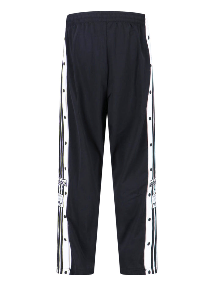 Adidas Trousers Black Recycled Polyester