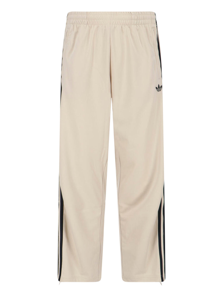 Adidas 100% Recycled Polyester trousers in beige