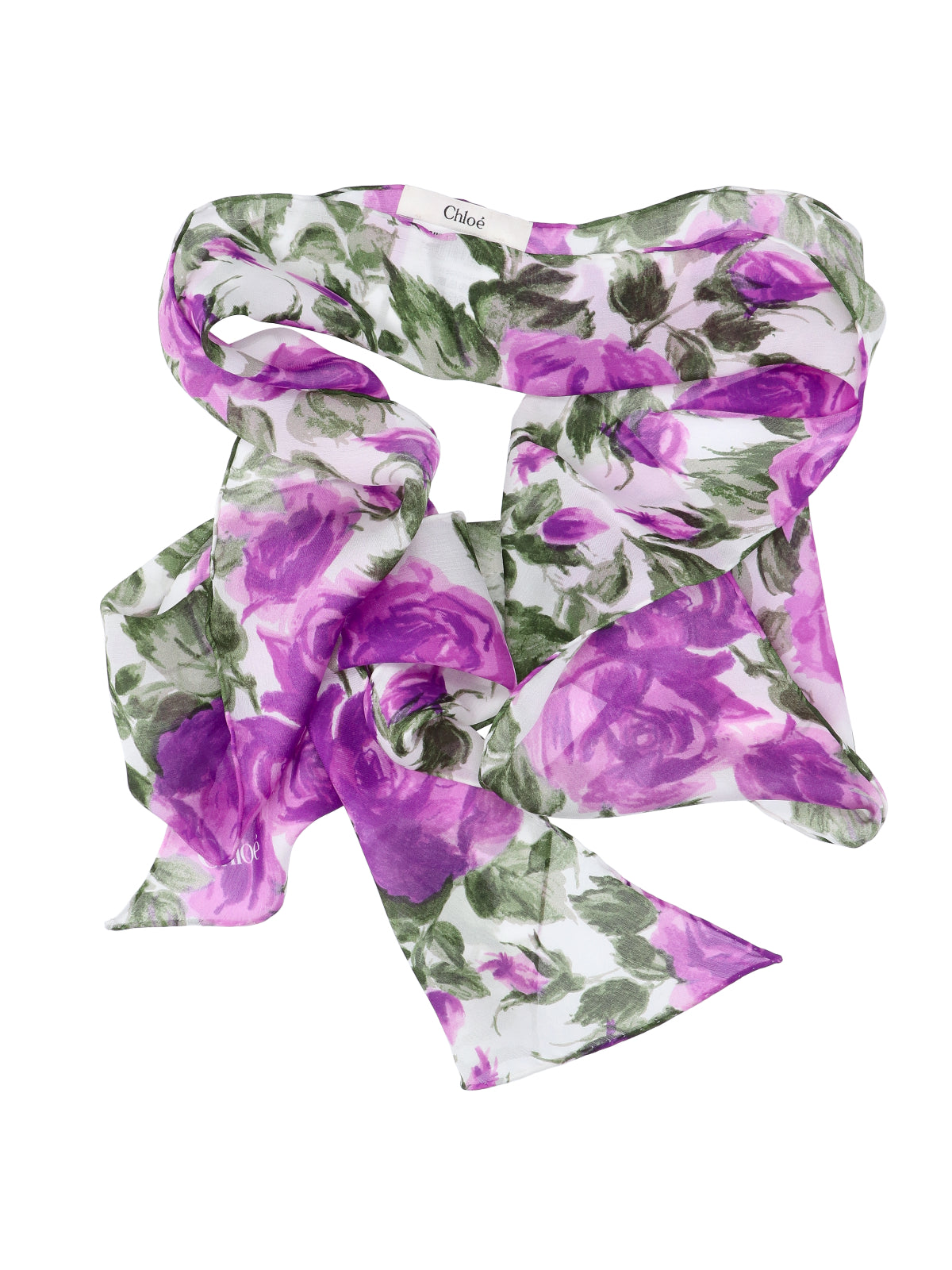 Chloè Scarfs MultiColour Silk