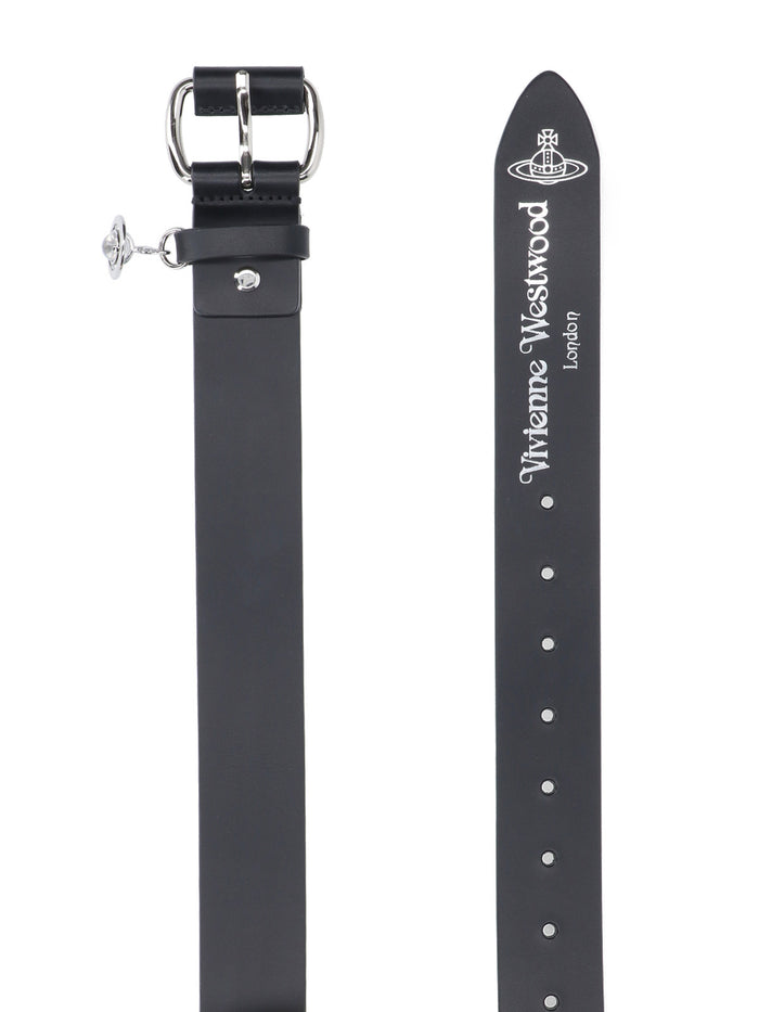 Vivienne Westwood Belts Black Cow Leather