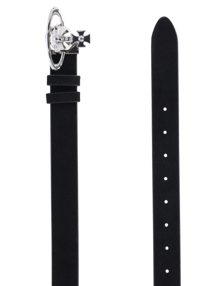 Vivienne Westwood Belts Black Calf Leather