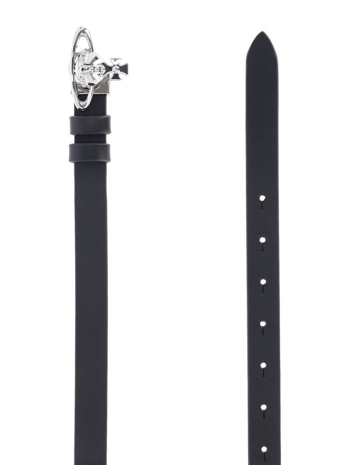 Vivienne Westwood Belts Black Cow Leather