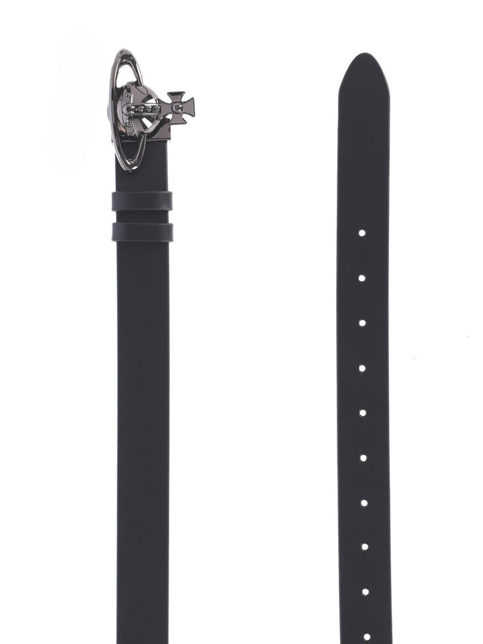 Vivienne Westwood Belts Black Cow Leather