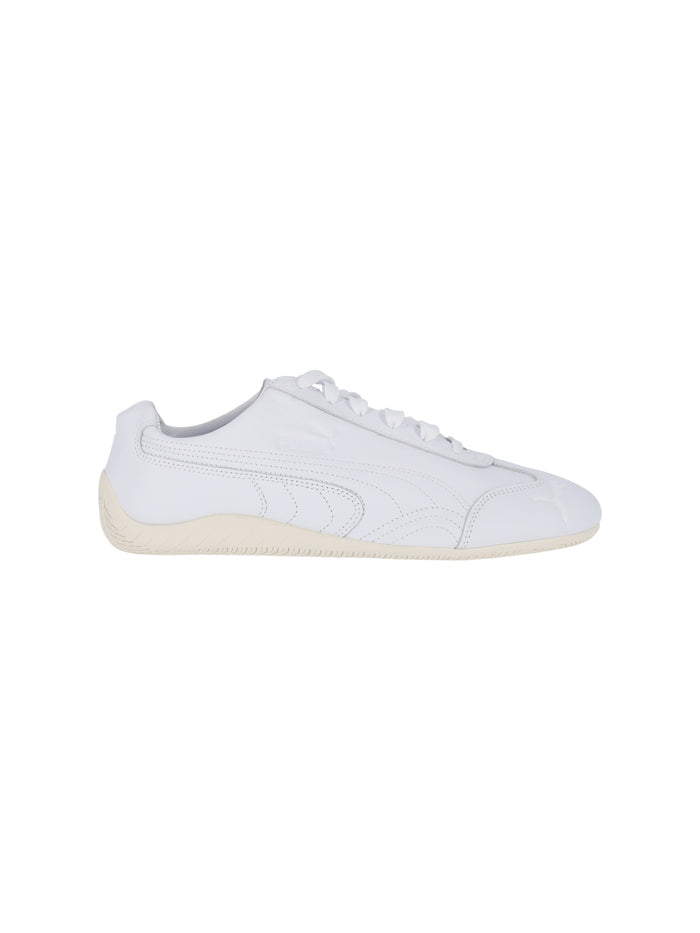 Puma Sneakers White Upper: Leather