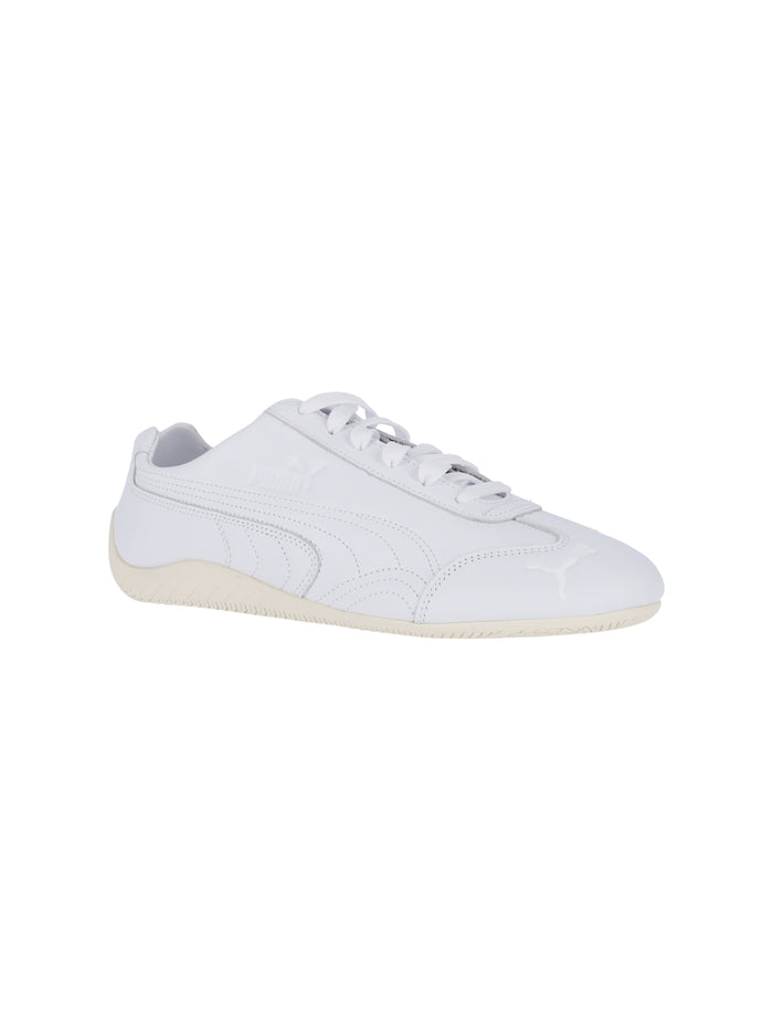 Puma Sneakers White Upper: Leather
