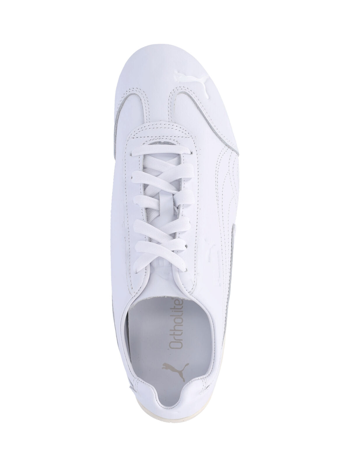 Puma Sneakers White Upper: Leather