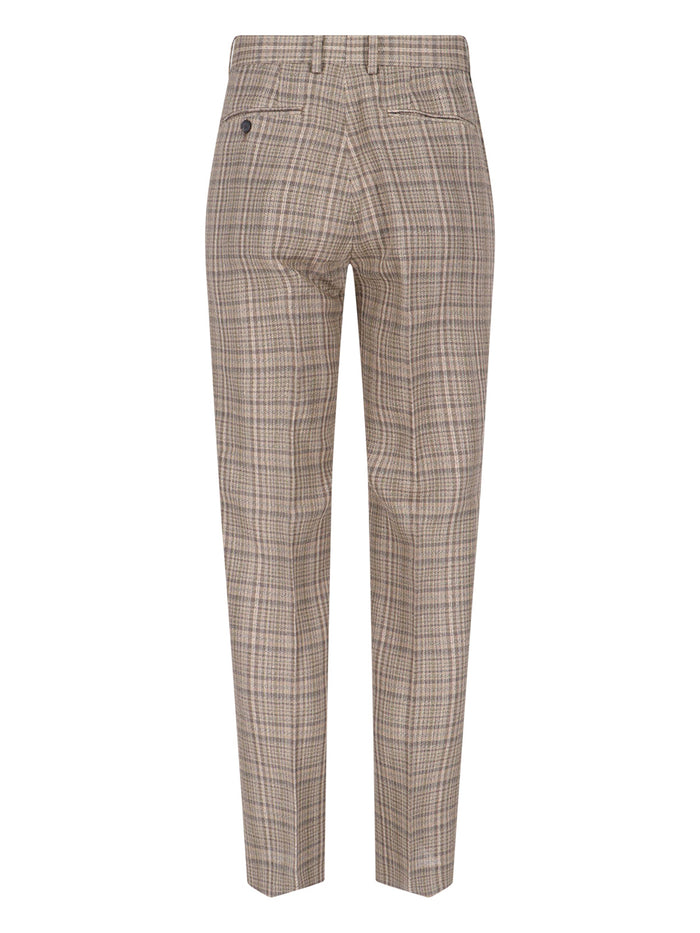 AURALEE Trousers Brown Silk