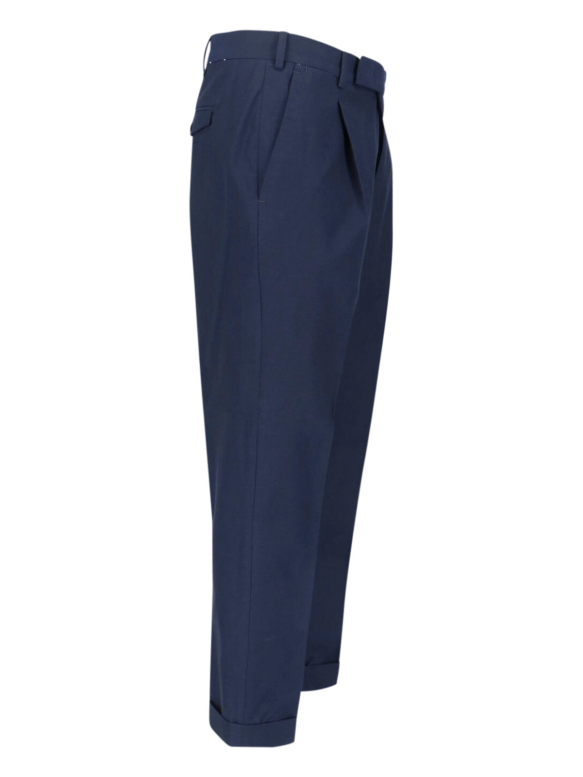 PT Torino Trousers Blue Cotton