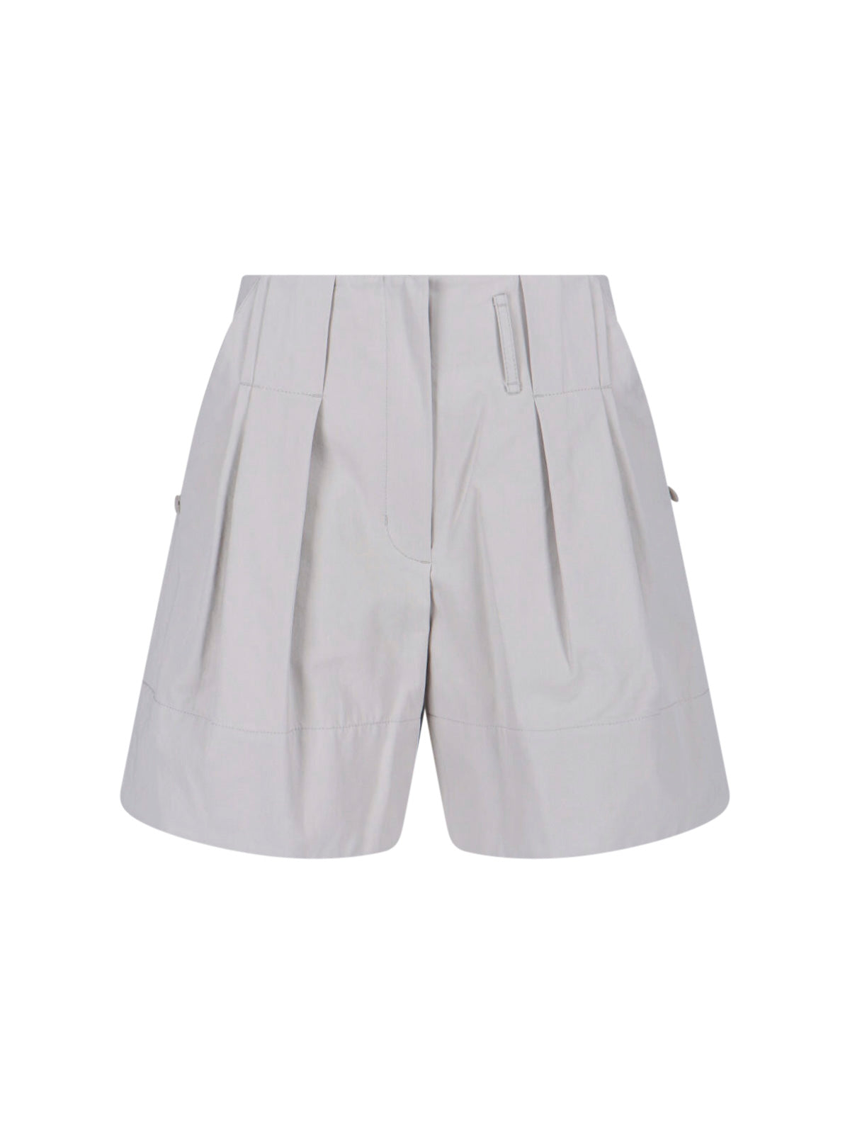Low Classic Trousers Grey Cotton