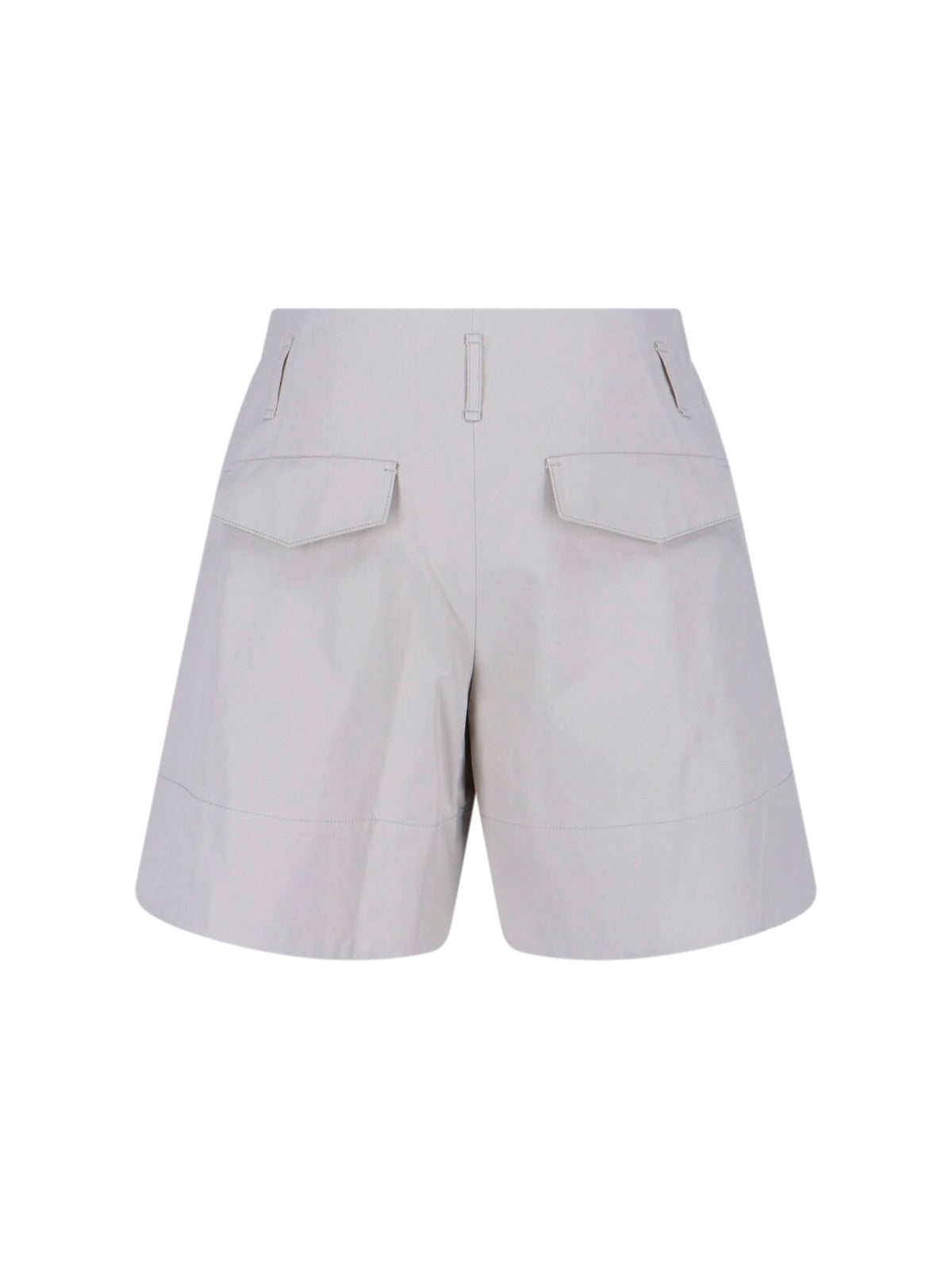 Low Classic Trousers Grey Cotton