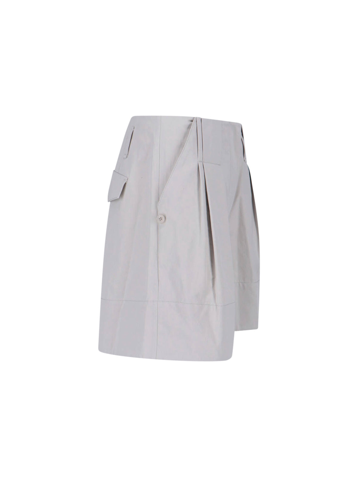 Low Classic Trousers Grey Cotton