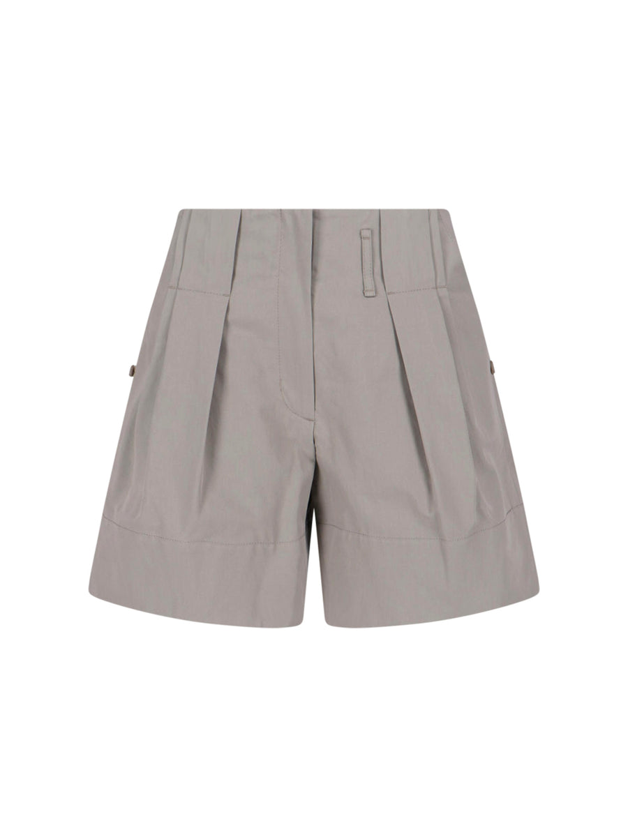 Low Classic 68% Cotton shorts in gray