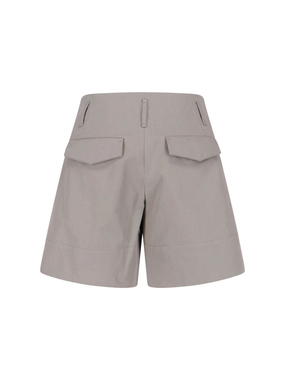 Low Classic Trousers Grey Cotton