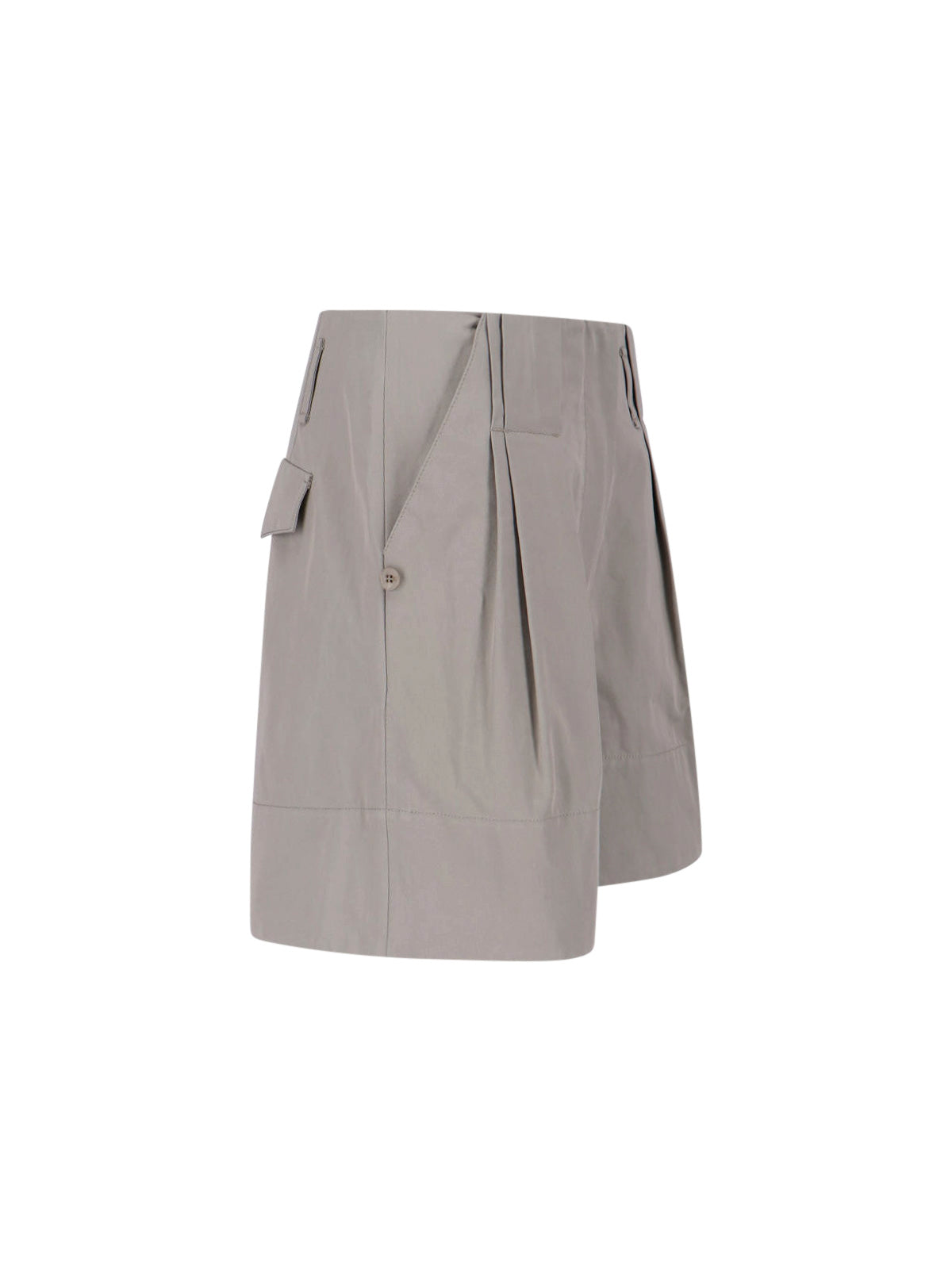 Low Classic Trousers Grey Cotton