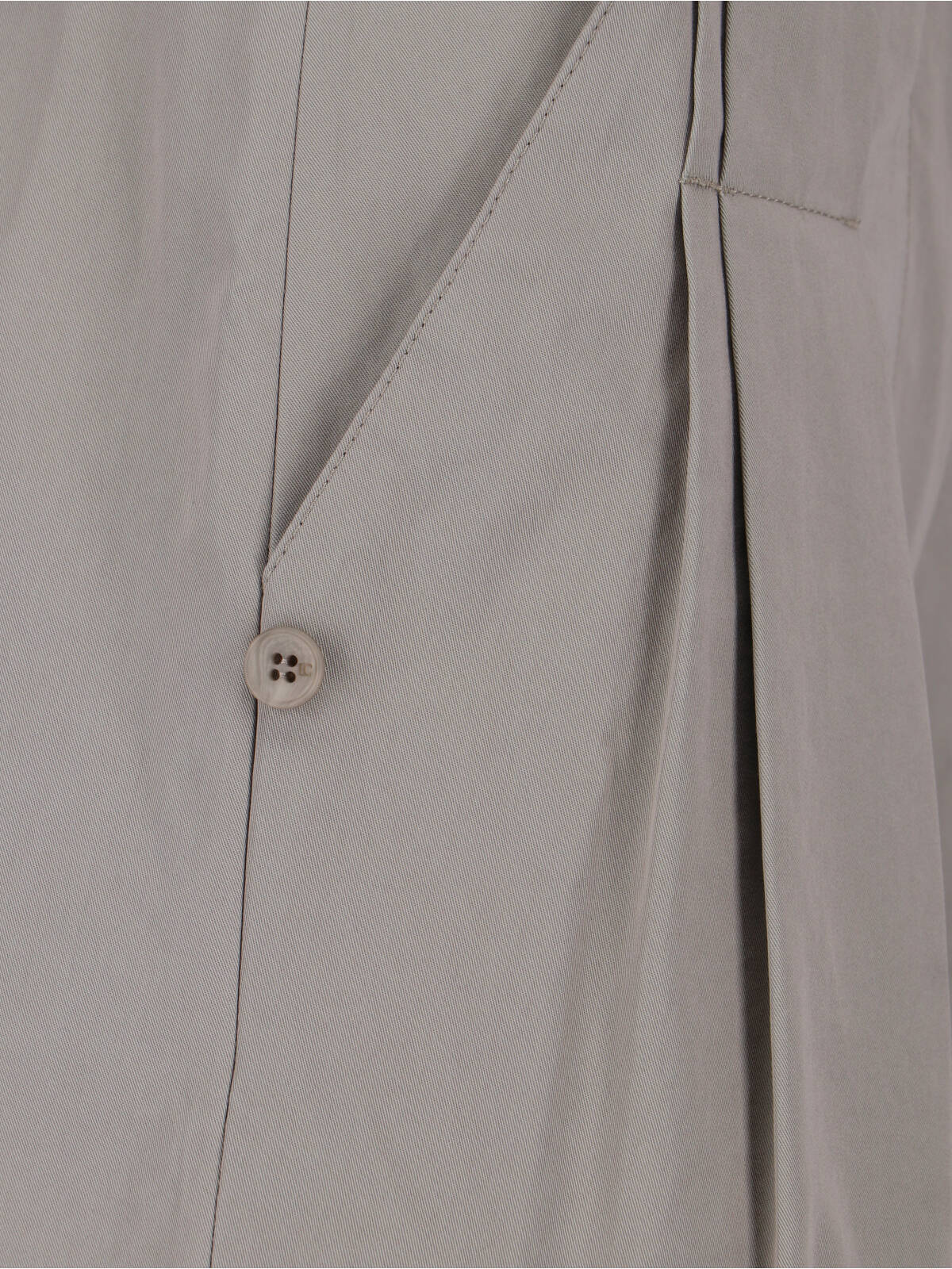Low Classic Trousers Grey Cotton