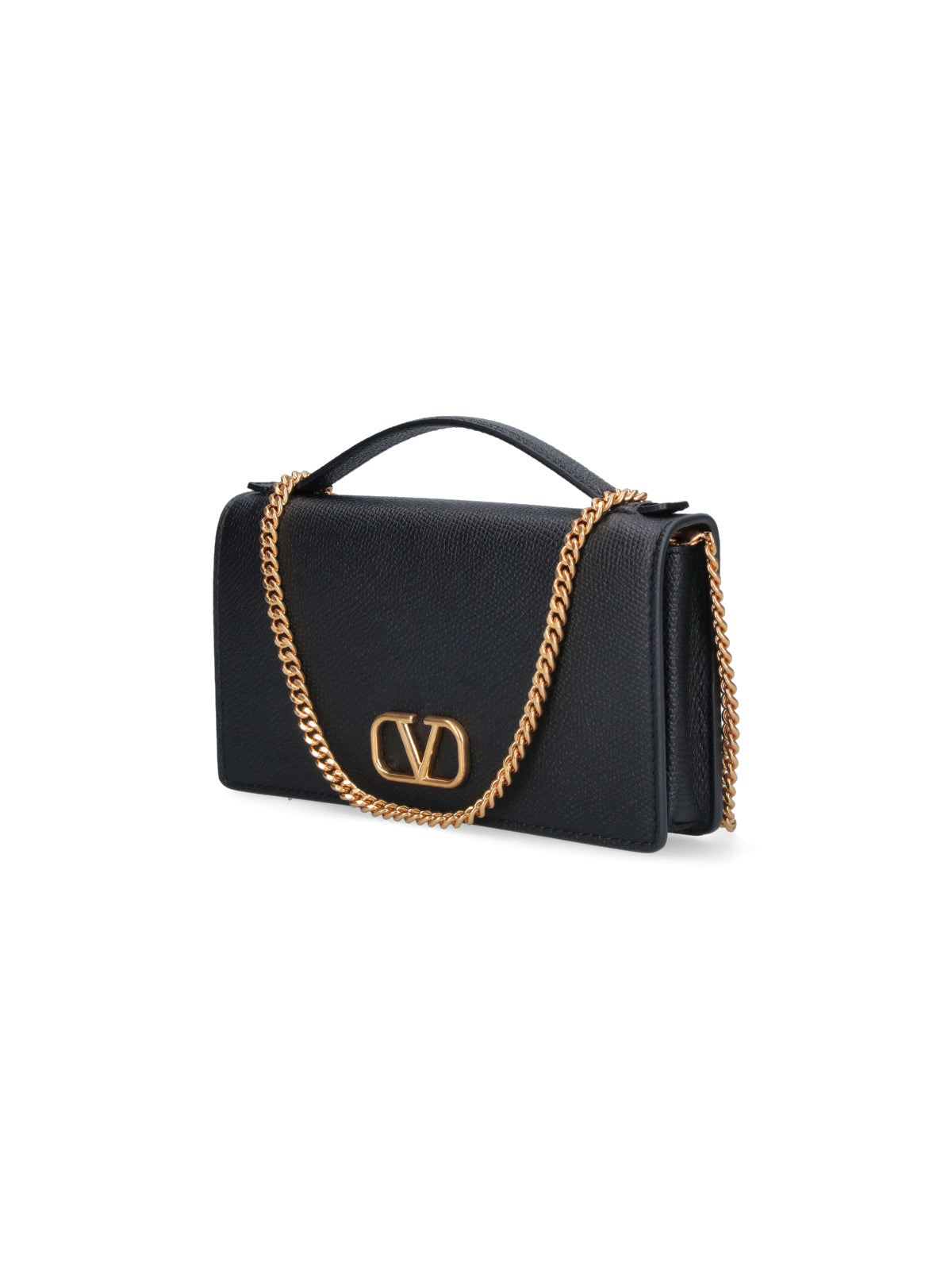 Valentino Garavani Wallets Black Leather