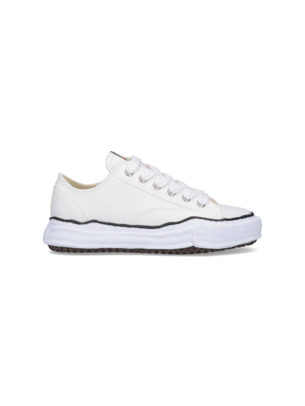 Maison Mihara Yasuhiro Upper: 100% Cotton sneakers in white