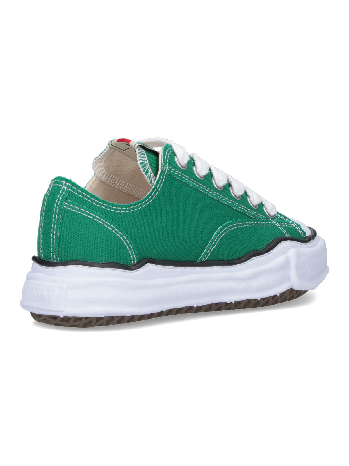 MAISON MIHARA YASUHIRO Sneakers Green Upper: Cotton