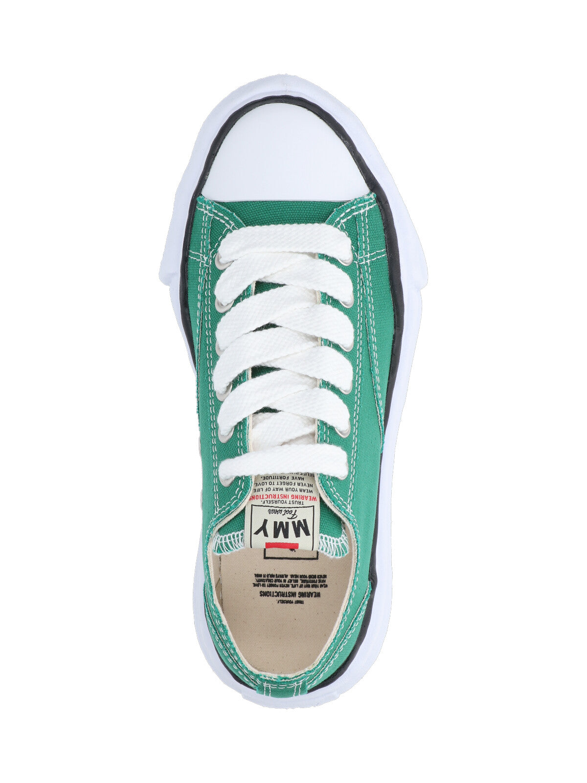 MAISON MIHARA YASUHIRO Sneakers Green Upper: Cotton