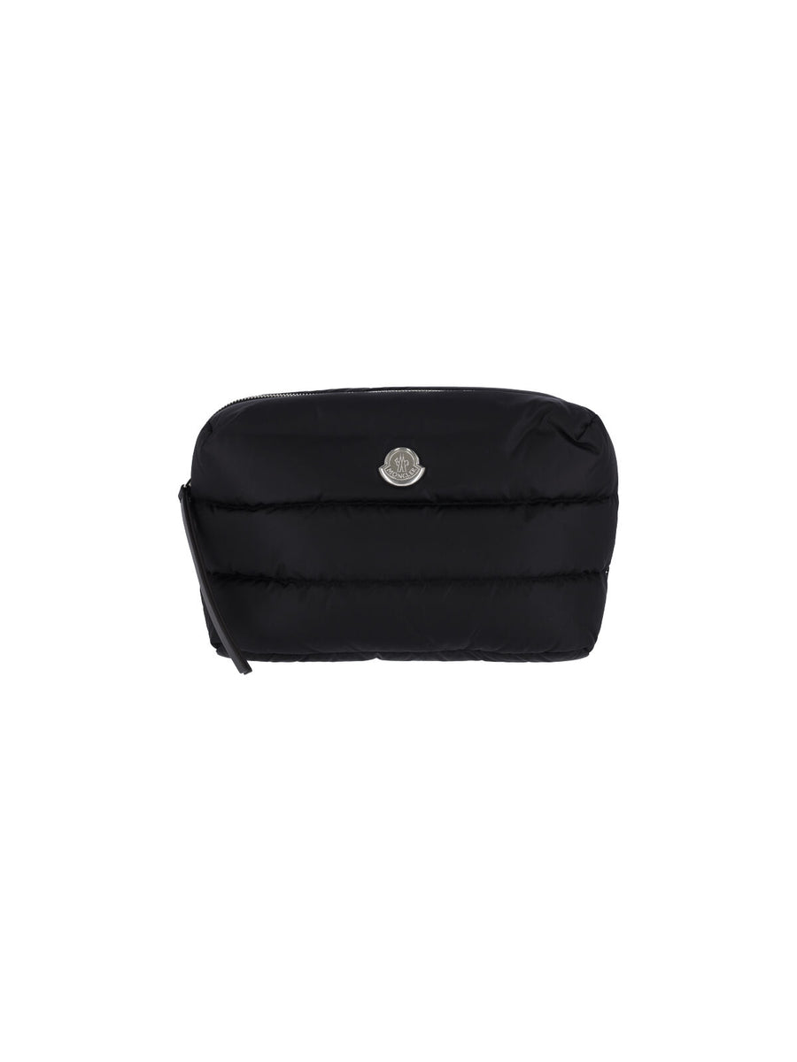 Moncler Outer: 100% Polyamide clutch in black
