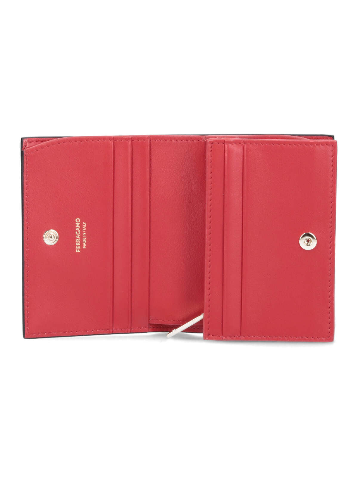 Ferragamo Wallets Black Calf Leather