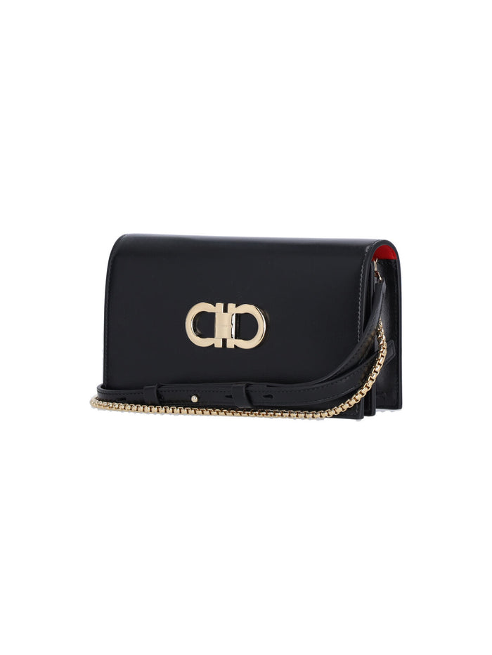 Ferragamo Bags Black Calf Leather
