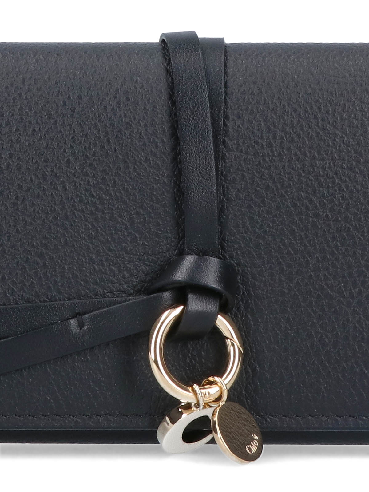 Chloè Wallets Black Calf Leather