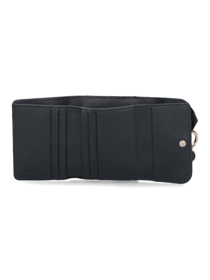 Chloè Wallets Black Calf Leather