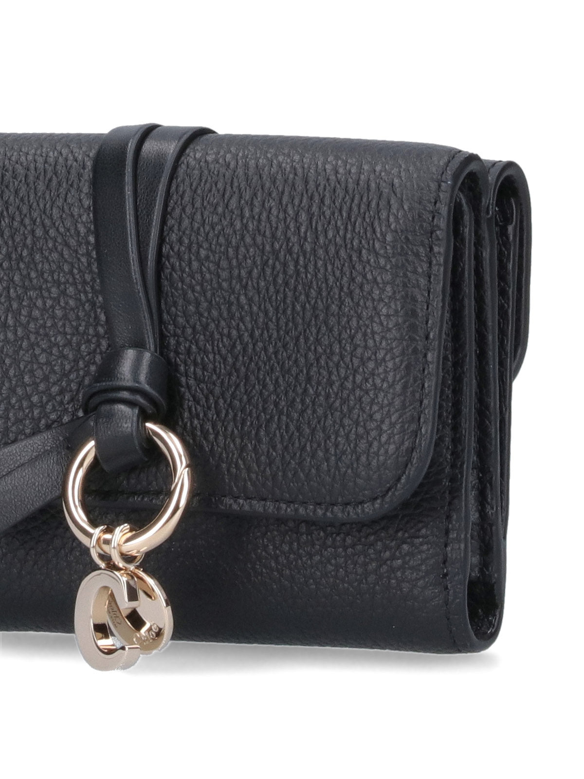 Chloè Wallets Black Calf Leather