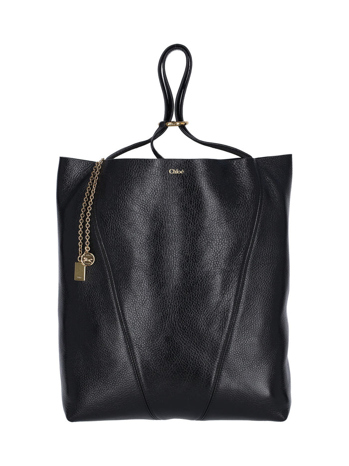 Chloè Bags Black Cow Leather