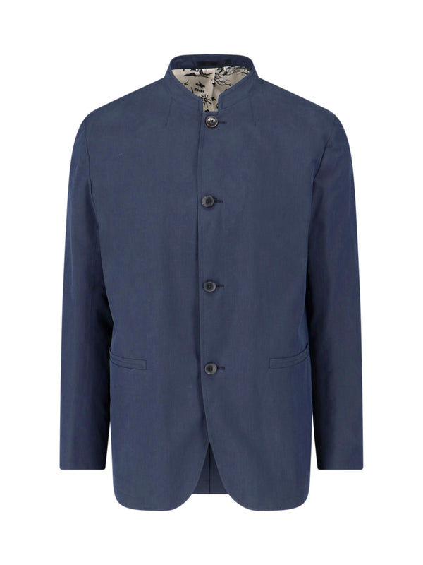 Paul Smith 56% Cotton jacket in navy