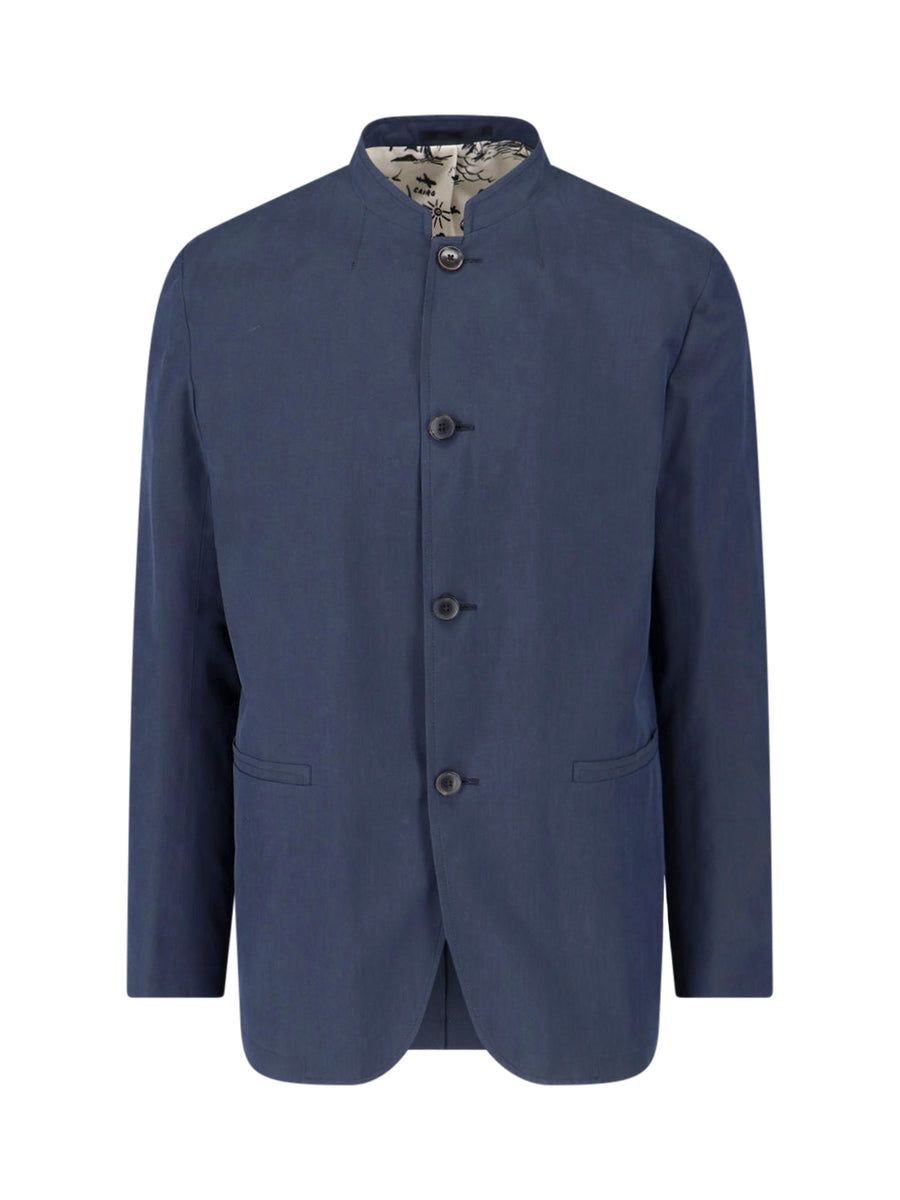 Paul Smith 56% Cotton jacket in navy