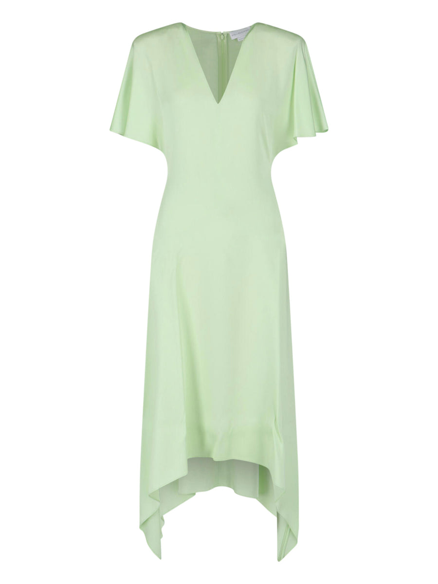 Stella McCartney 73% Acetate dress in green