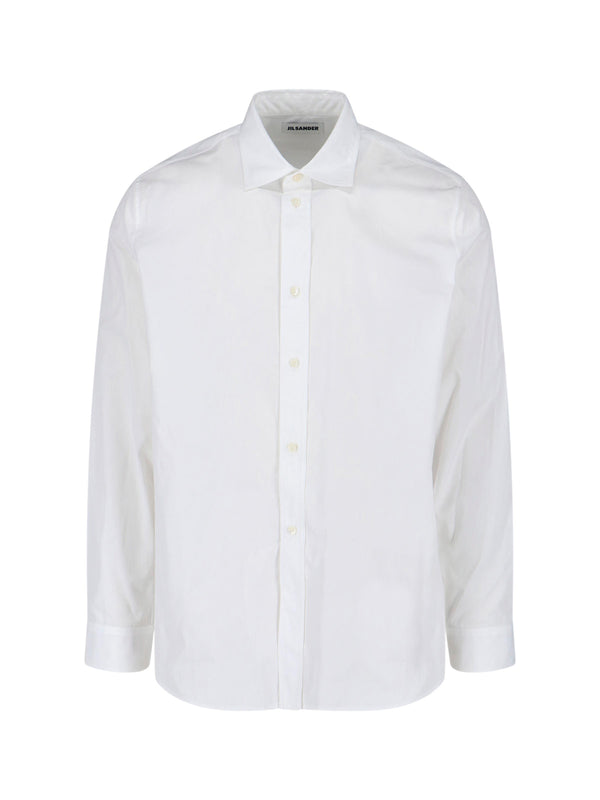 Jil Sander 100% Cotton shirt in white