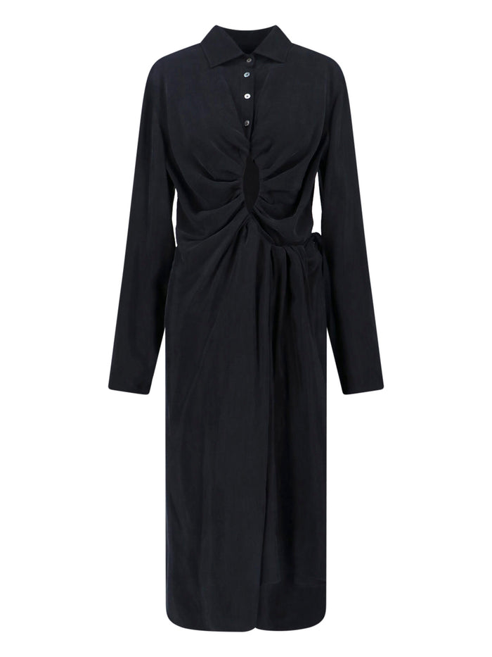 Maison Margiela Dresses Black Cupro