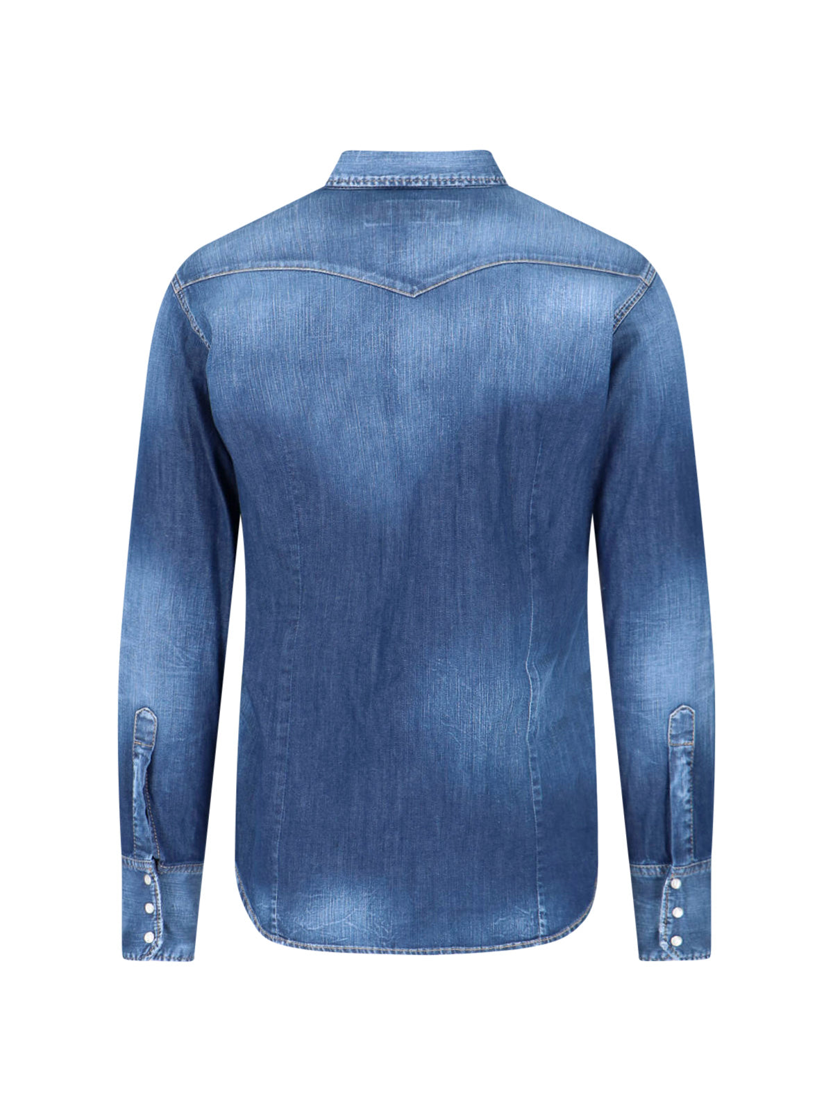 Dsquared2 Shirts Blue Cotton