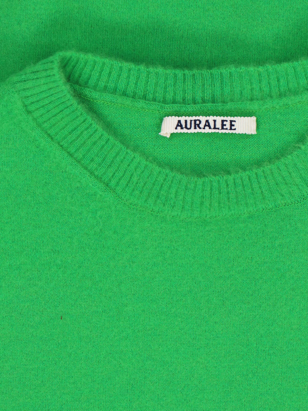 Auralee Sweaters Green Cashmere