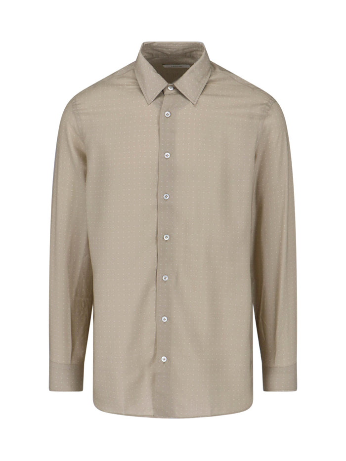 Lardini Shirts Beige Lyocel