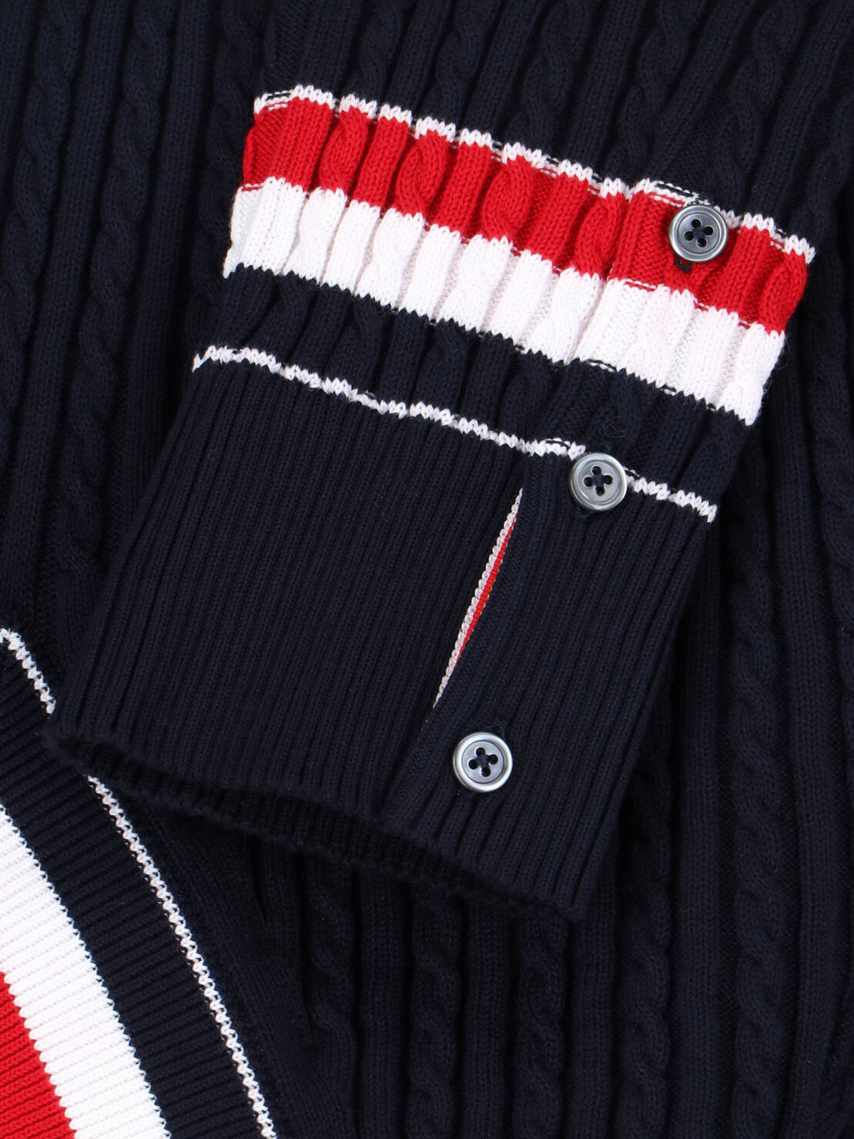 Thom Browne Sweaters Blue Cotton