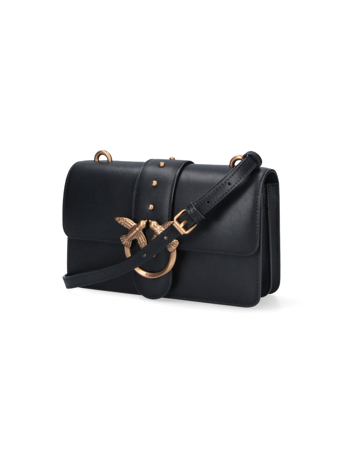 Pinko Bags Black Leather