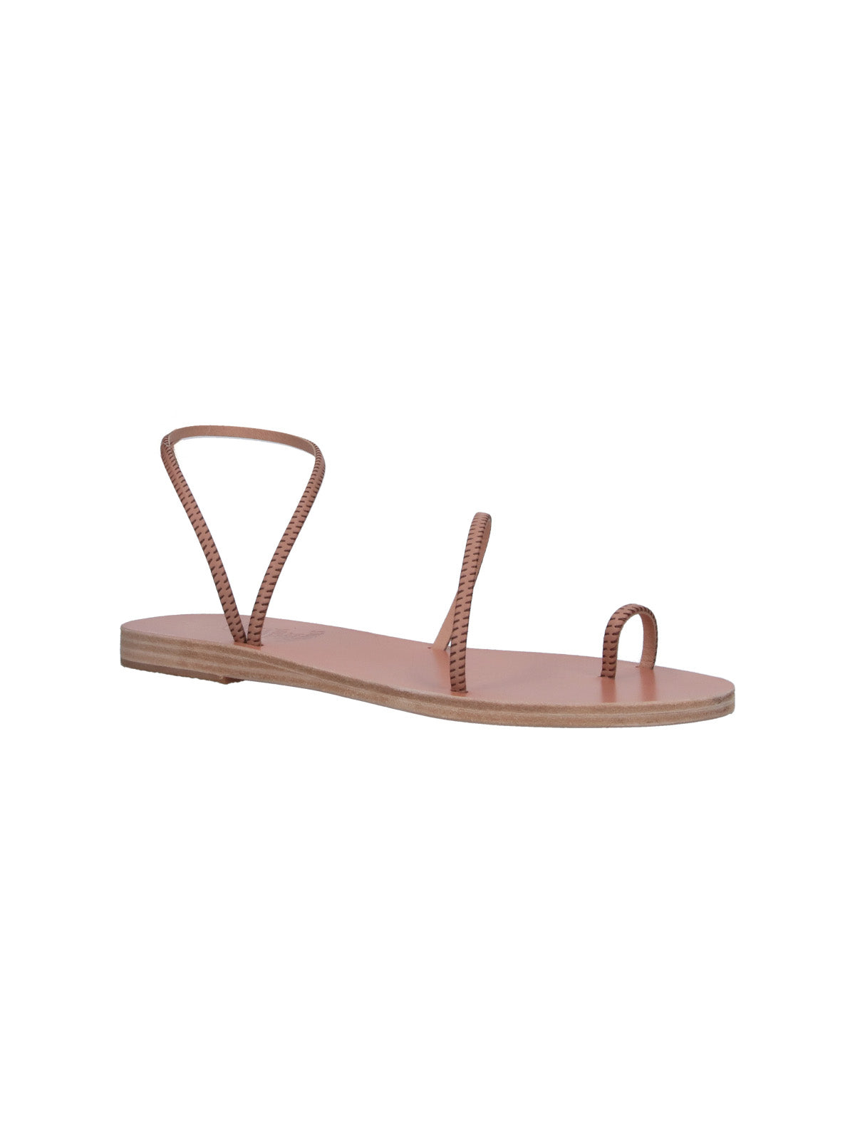 Ancient greeks sandals Beige Leather
