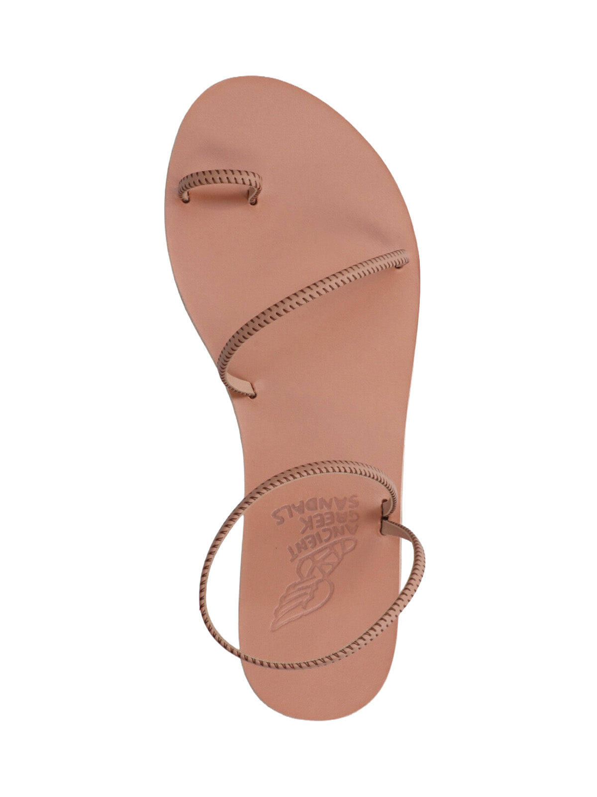 Ancient greeks sandals Beige Leather