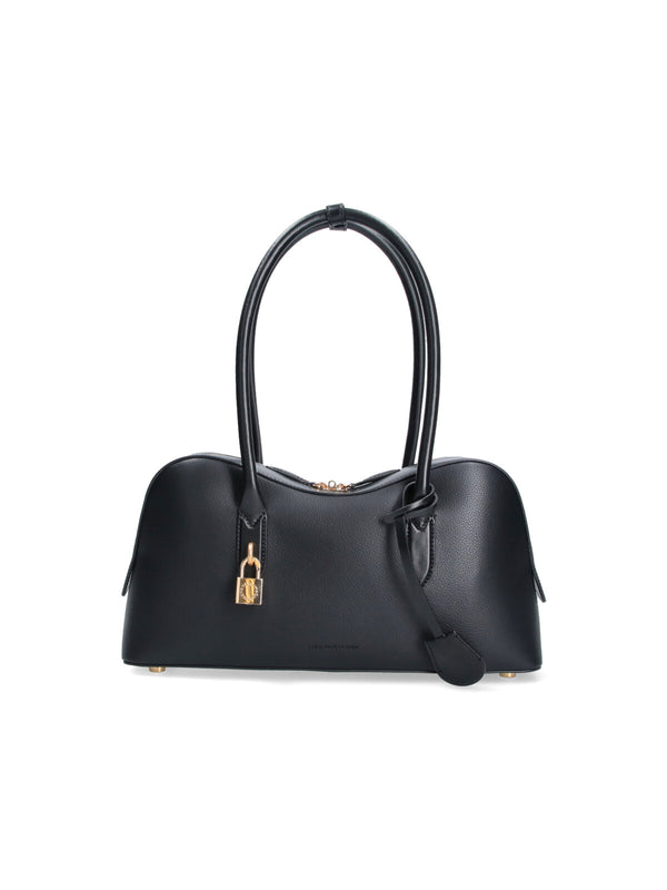 Stella McCartney 70% True Hemp top handle bag in black