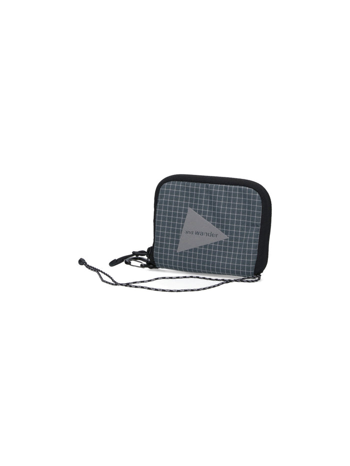 And Wander Wallets Grey Nylon